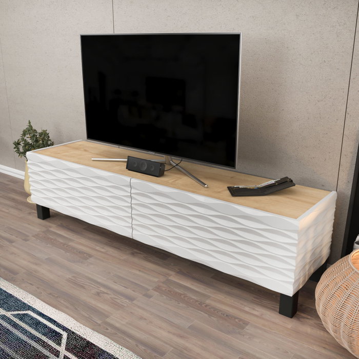 Hanah Home Soporte para TV Lerze - Sapphire, White